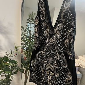 Bebe hand beaded dress